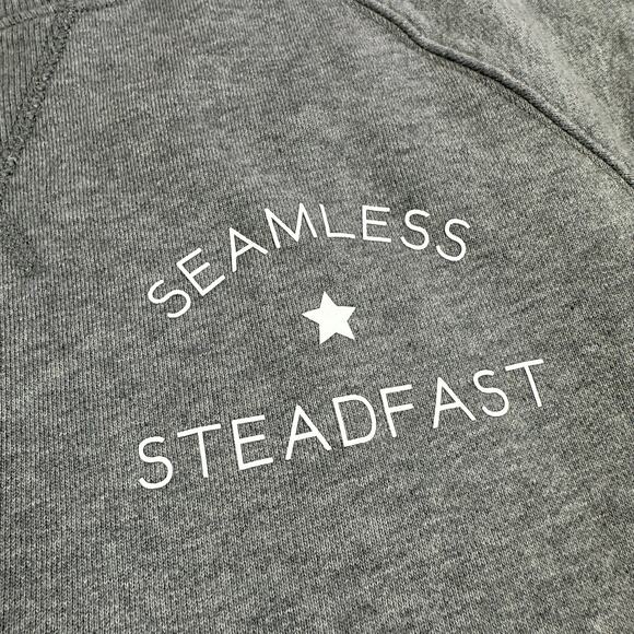 Best Made Co Sweatshirt Mens Large Heather Gray Supima Sweat Logo Crew Neck - Picture 7 of 10